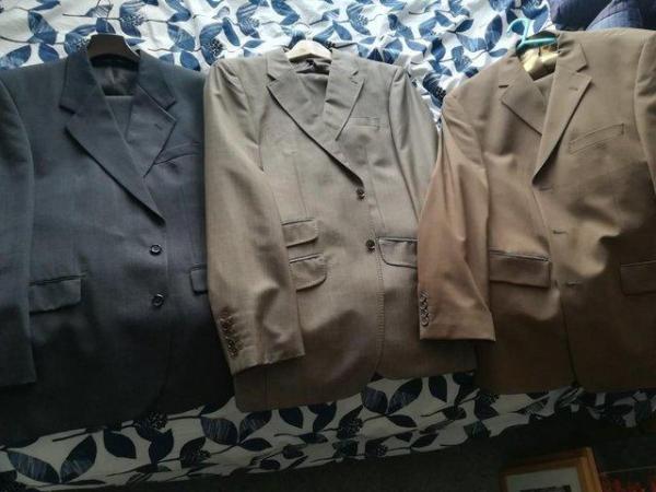 Image 3 of Gents quality suits x 8 will post.like new.