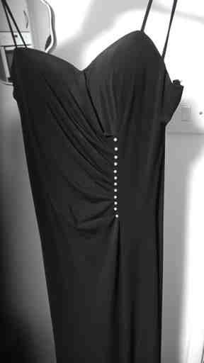 Preview of the first image of Feelgood Paris Evening Dress - Black size 10.