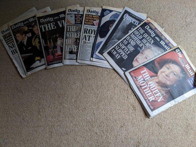 Preview of the first image of Historical newspapers - Royals/Stones/Beatles.