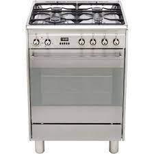 Image 1 of SMEG 60CM DUAL FUEL S/S COOKER-70L OVEN-4 BURNERS-WOW
