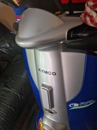Image 2 of Kymco mobility scooter blue
