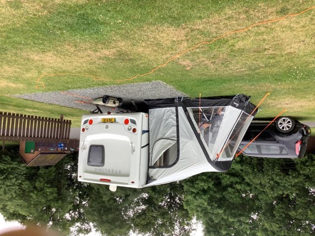 Preview of the first image of Caravan quick n’ easy Air Porch Awning.