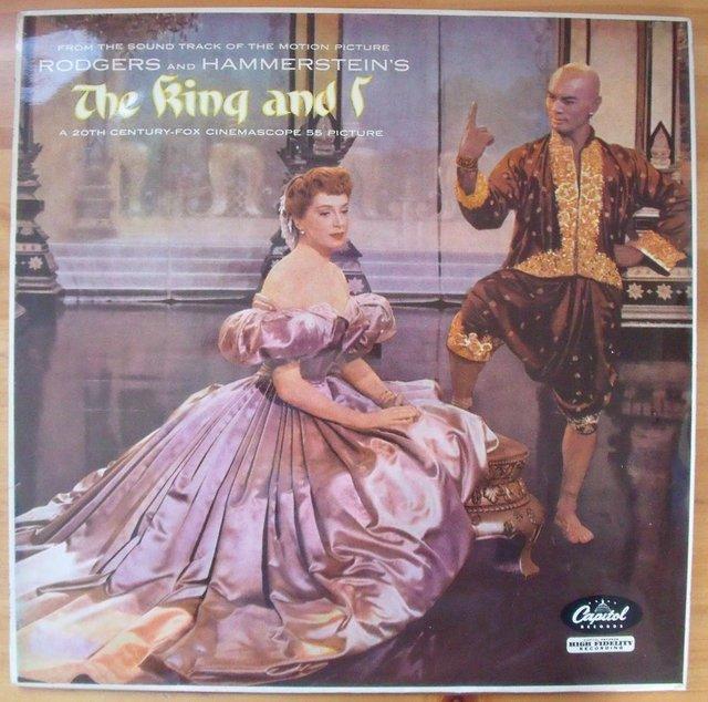 Preview of the first image of 'The King & I' Hi Fidelity Recording LP.