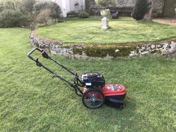 Image 3 of Nearly new Cobra wheeled strimmer.