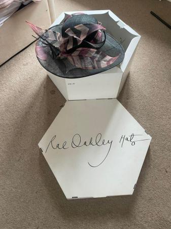 Image 1 of Bespoke wedding hat made by Rae Oakley