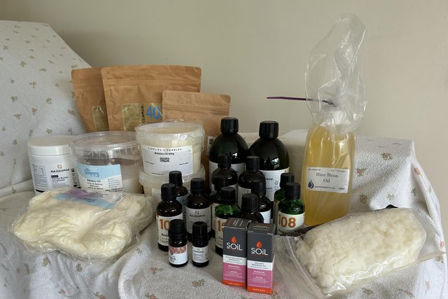 Preview of the first image of Soap making ingredients.