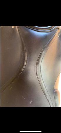 Image 3 of Black dressage saddle for sale