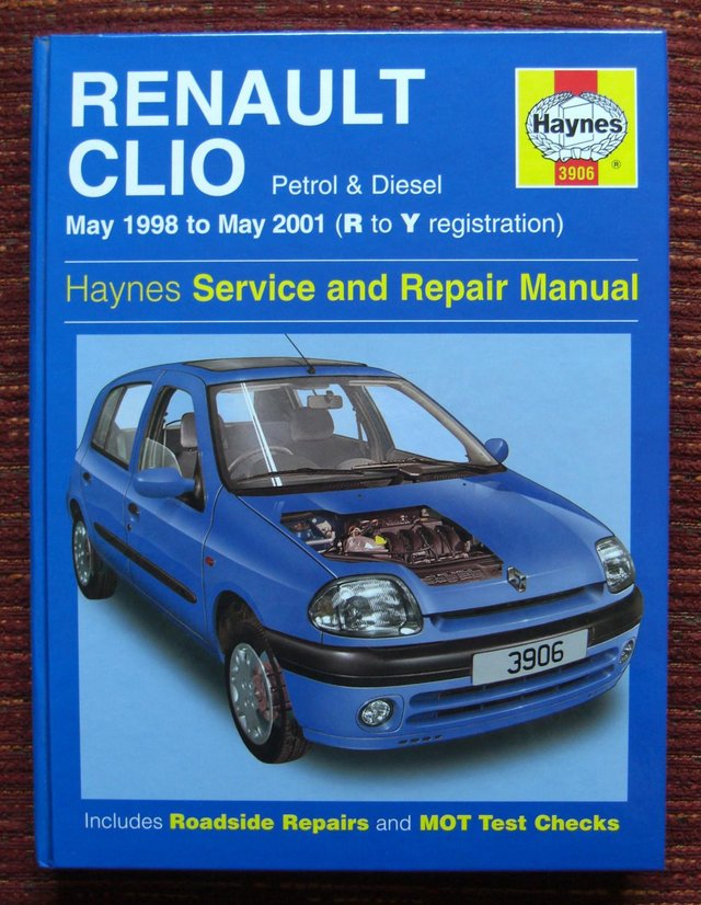 Preview of the first image of Haynes manual for Renault Clio (May 1998 to May 2001).
