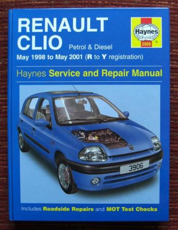 Image 1 of Haynes manual for Renault Clio (May 1998 to May 2001)
