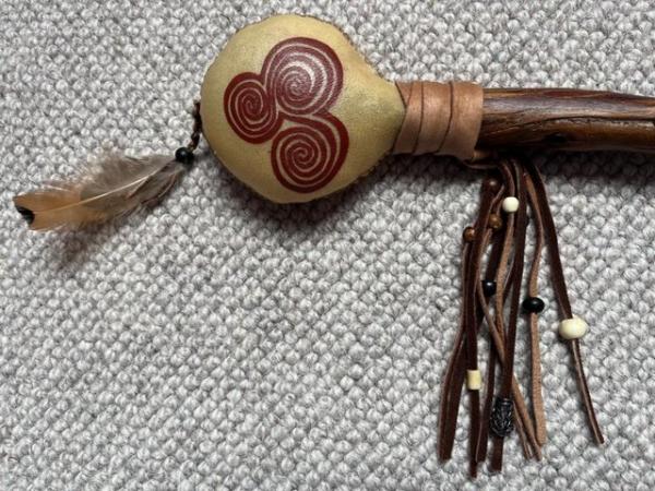 Image 2 of Unique ceremonial shamanic rattle