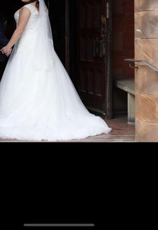 Image 2 of Wed 2 b viva bride wedding dress size 20