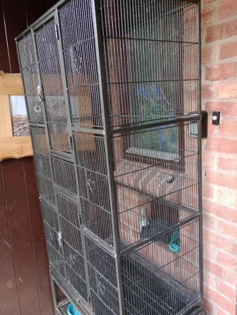 Image 4 of For Sale bird cage on castors