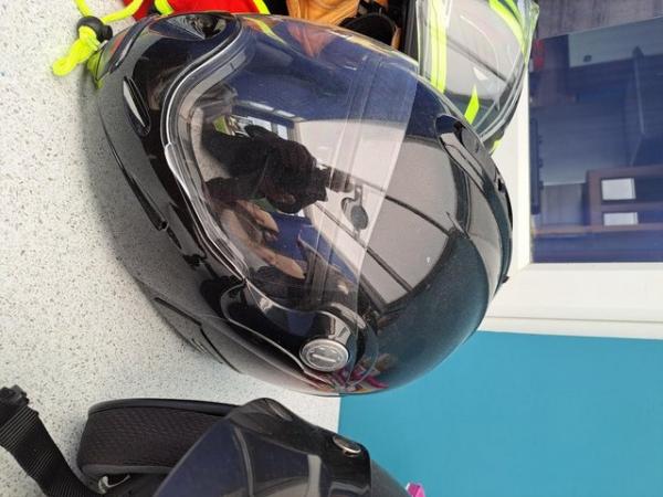 Image 3 of Motor bike helmets x 2 nice condition.
