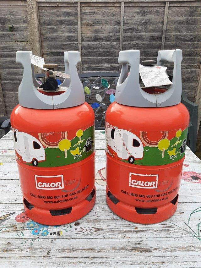 Preview of the first image of Lightweight propane gas cylinders.