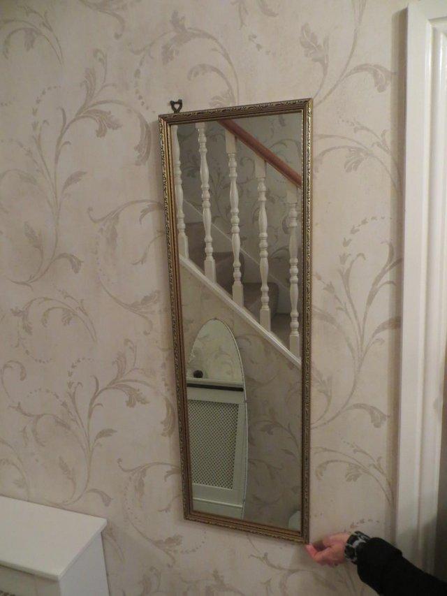 Preview of the first image of Rectangle Decorative Mirror 945mm by 310mm.