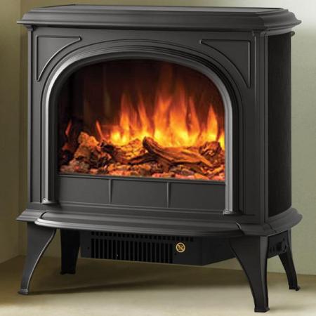Image 3 of Gazco Huntingdon 40 Electric Stove Fire Free standing black