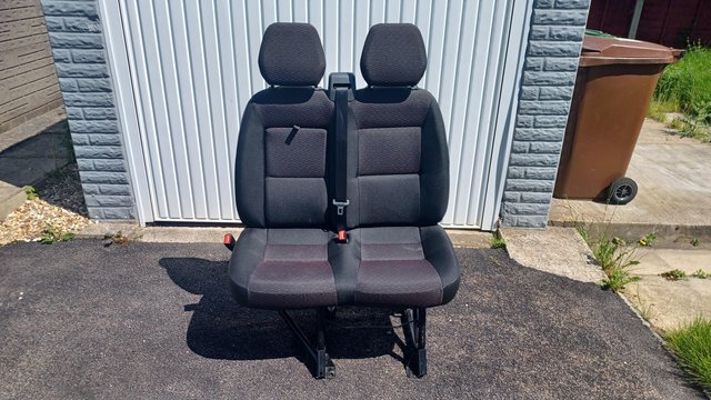 Image 2 of Double passenger seat from peugeot boxer 2021
