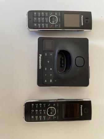 Image 1 of Panasonic Twin Double Phone & Answer Machine