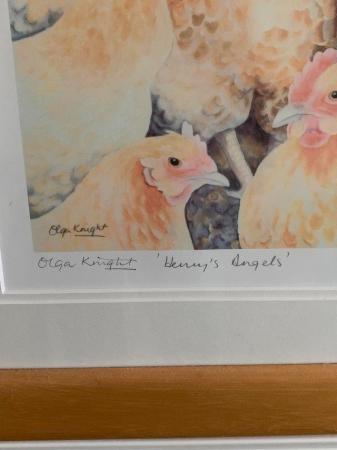 Image 2 of Henry’s Angels by Olga Knight signed print