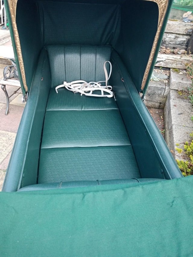 Preview of the first image of Vintage Coachbuilt Osnath Pram.