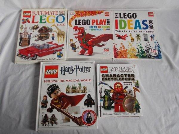 Image 1 of 5 Lego Books Lego Ideas Harry Potter + Mini Figure Ninjago