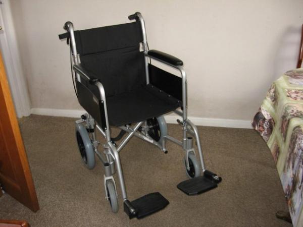 Image 2 of MOBILITY PLUS WHEELCHAIR IN AS NEW CONDITION