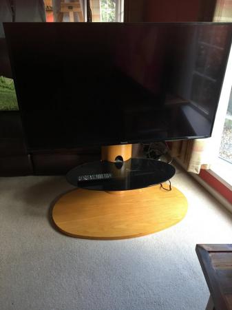 Image 2 of Panasonic 49” TV with stand and surround sound system