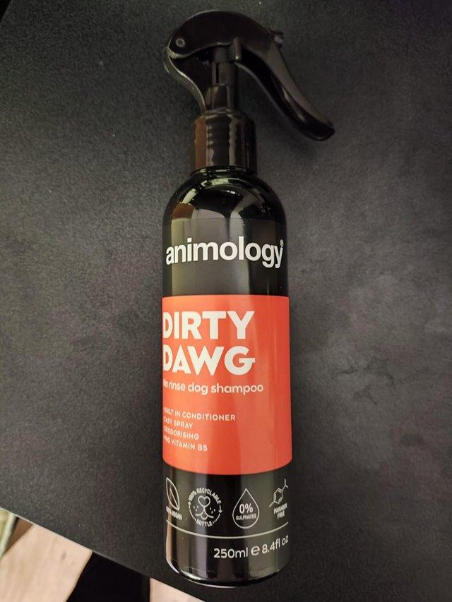 Preview of the first image of Animology Dirty Dawg Pup Shampoo – No-Rinse Cleaning Shampoo.