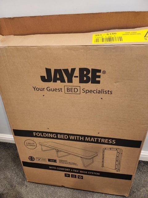 Preview of the first image of Jay-be single folding guest bed.