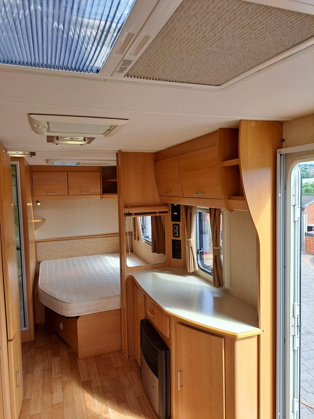 Preview of the first image of Compass Corona Caravan fixed bed.