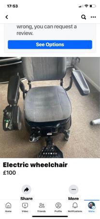 Image 2 of Power wheelchair for sale