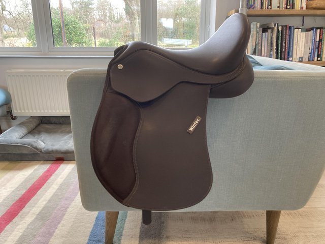 Preview of the first image of Wintec Pony 500 Saddle 15” Brown.