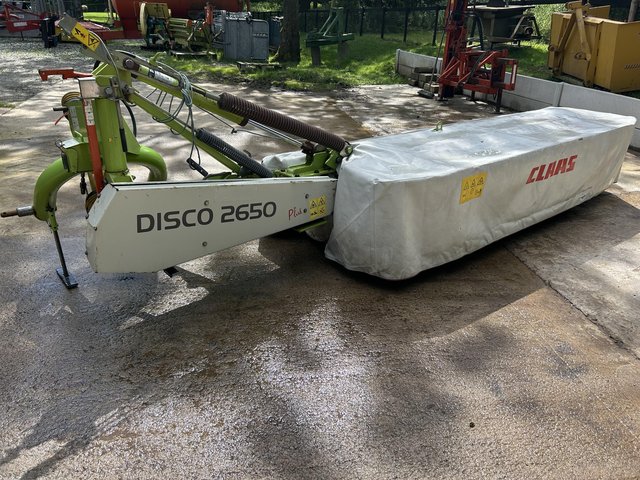 Preview of the first image of Class disco 2650 mower good condition.