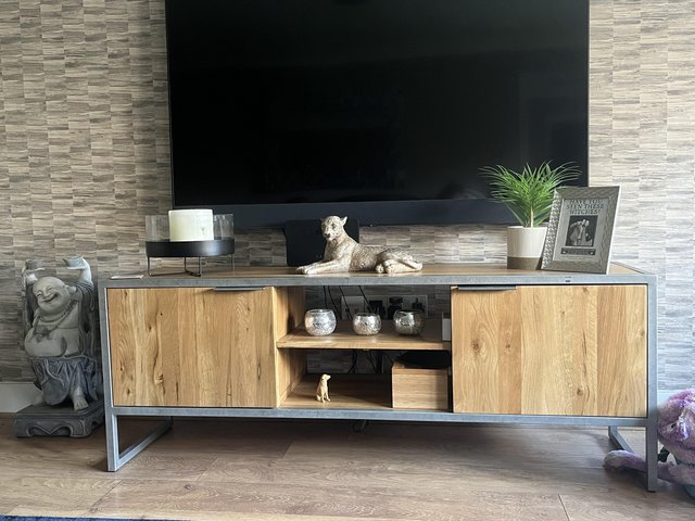 Preview of the first image of Oak Furniture Land TV unit.