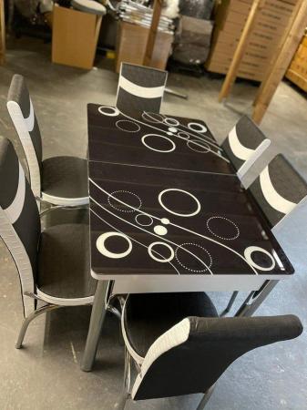 Image 2 of New dining table with Chairs Order