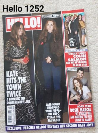 Image 1 of Hello Magazine 1252 - Kates Hits the Town Twice