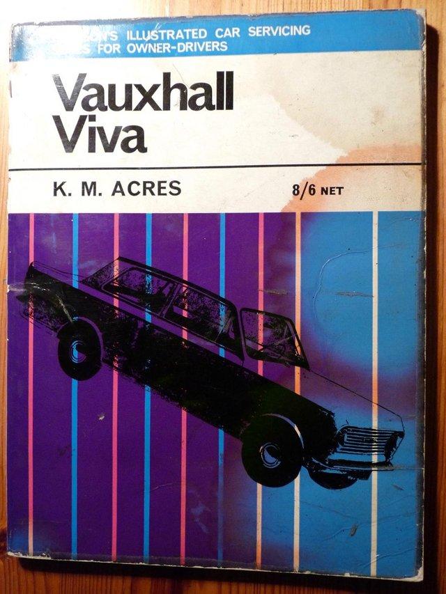 Preview of the first image of VAUXHALL HA VIVA SERVICE MANUAL.