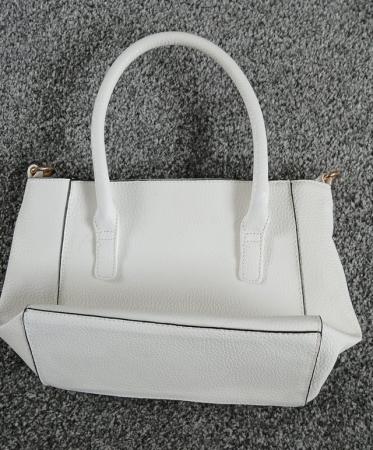 Image 2 of George ladies white handbag