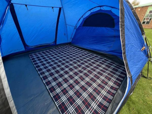 Image 2 of Kirby 500 blue tent poles, 5 man, spacious