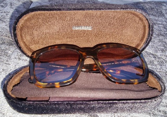 Image 1 of New Tom Ford Amarra square sunglasses