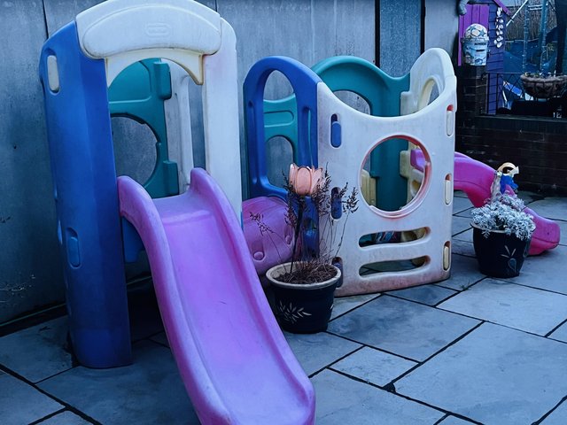 Preview of the first image of Little Tikes Kids Garden Play Area.