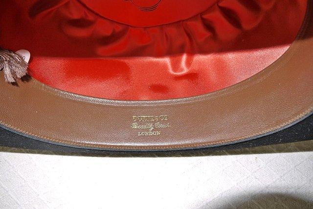 Image 5 of Vintage Dunn & Co Black Bowler Hat