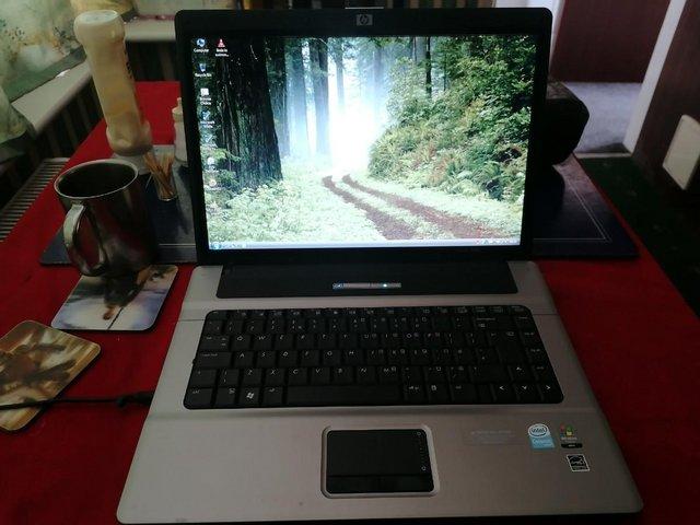 Preview of the first image of HP COMPAQ LAPTOP PERFECT CONDITION WITH CARRY CASE.