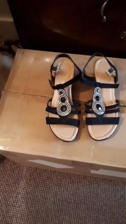 Image 1 of Women's sandals size 7 never been worn too high for me 7cm h