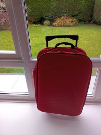 Image 2 of Small Red suitcase . . .