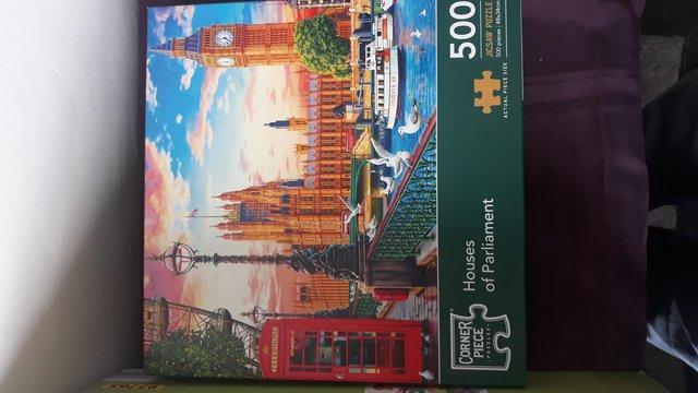 Preview of the first image of 2 x corner piece jigsaws great condition.