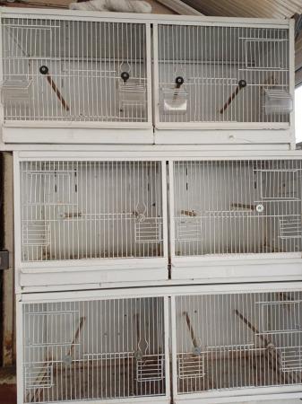 Image 4 of Metal Stackable double breeding cages