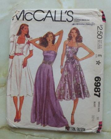 Image 1 of McCall's Dress & Jacket Pattern 6987 - used once - Size 10