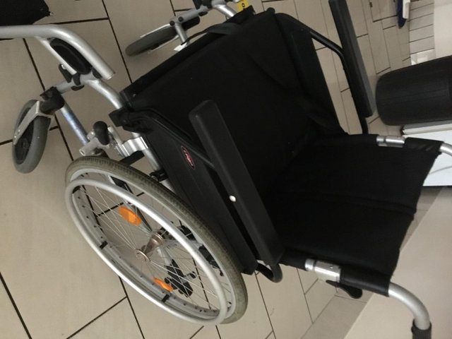 Preview of the first image of Enigma   self propelling bariatric wheel chair.