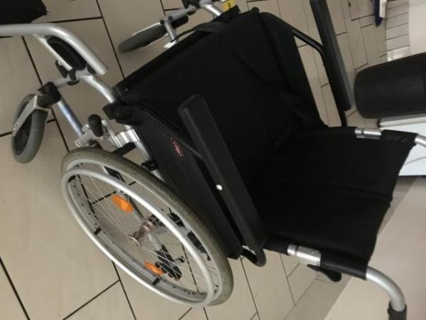 Image 1 of Enigma   self propelling bariatric wheel chair